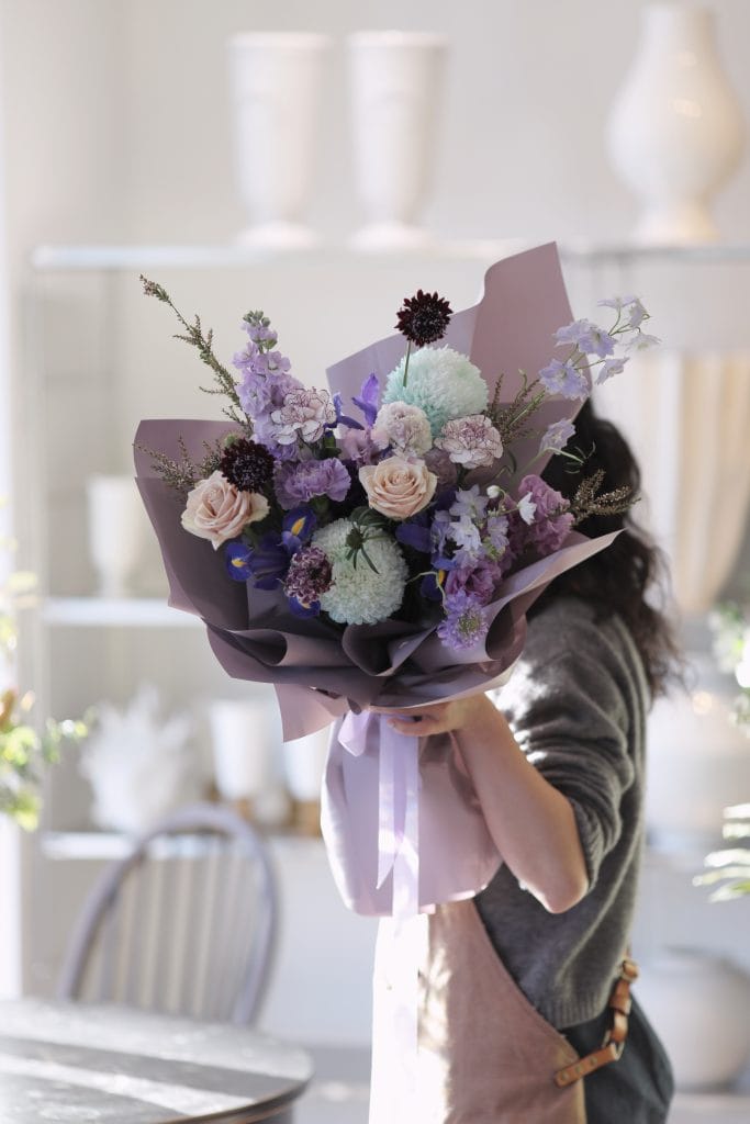 Mother’s Day Purple florist choice